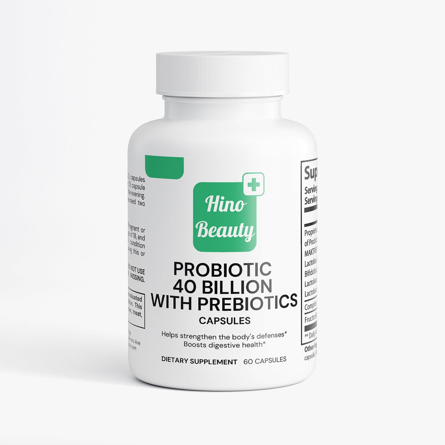 Probiotic 40 Billion with Prebiotics