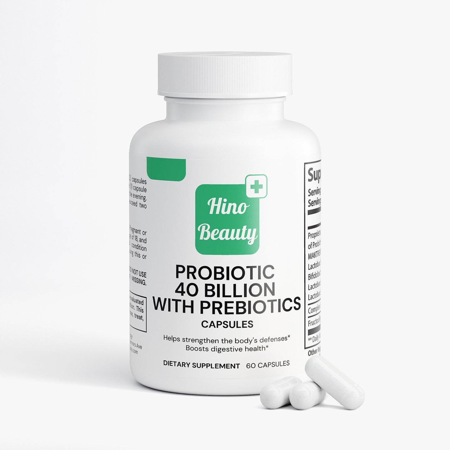 Probiotic 40 Billion with Prebiotics